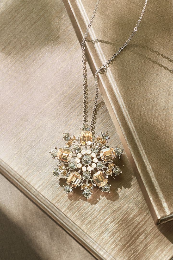 Daisylin Power Stone ブローチネックレス