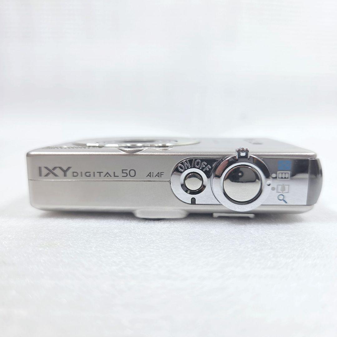 Canon IXY DIGITAL 50 シルバー　コンデジ