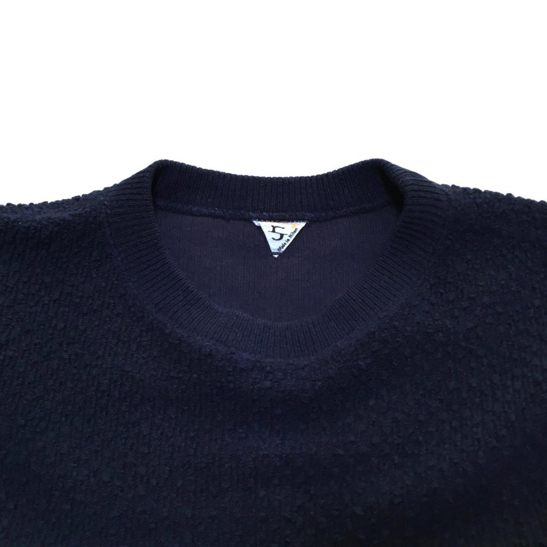 FilMelange フィルメランジェ ウールコットン クルーネック スウェット