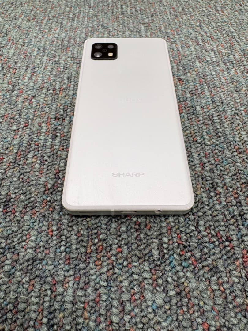 【SIMフリー】 AQUOS sense6　SH-M19　スマホ　f949
