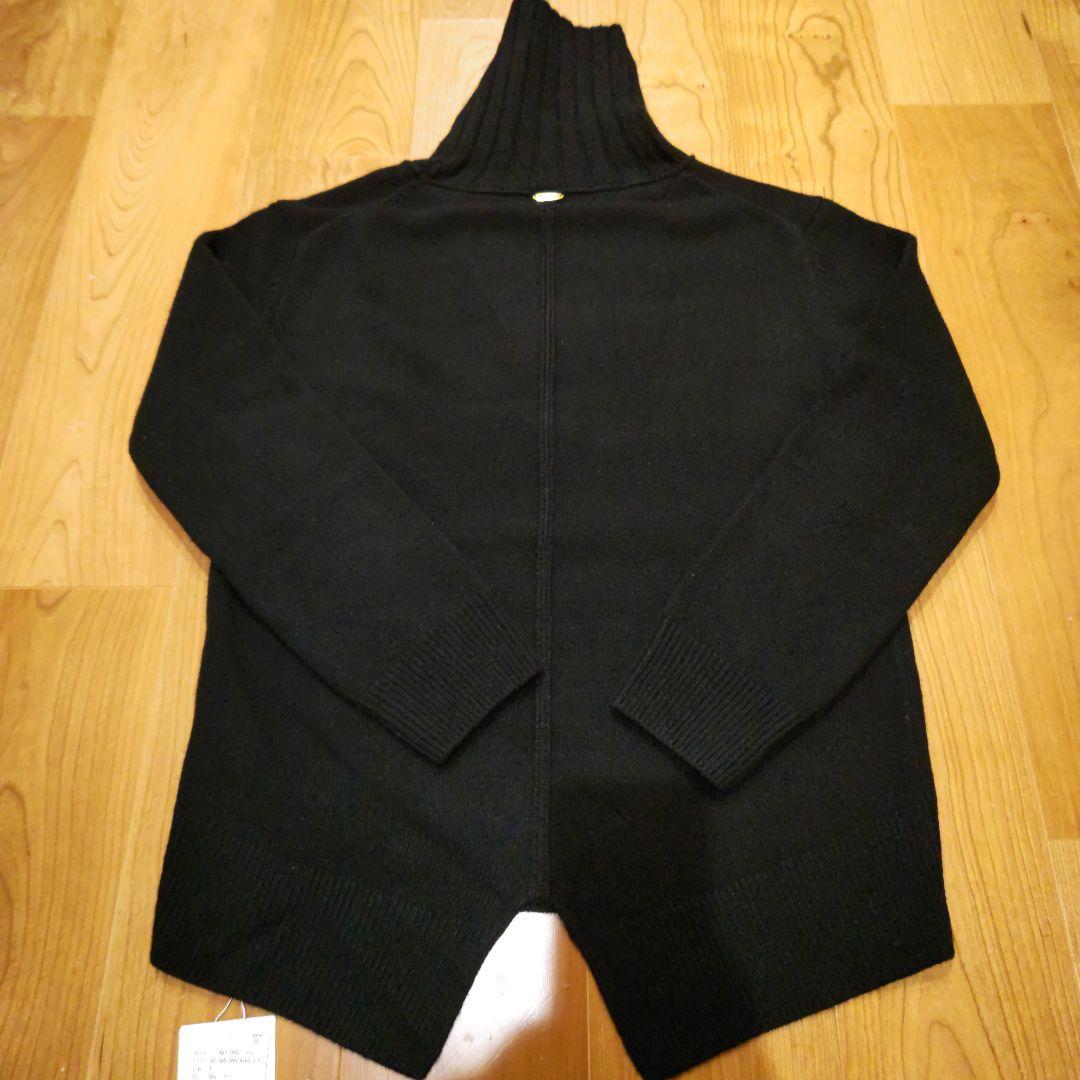 ドゥーズィエムクラス　JADE　タートルネックプルオーバー　黒