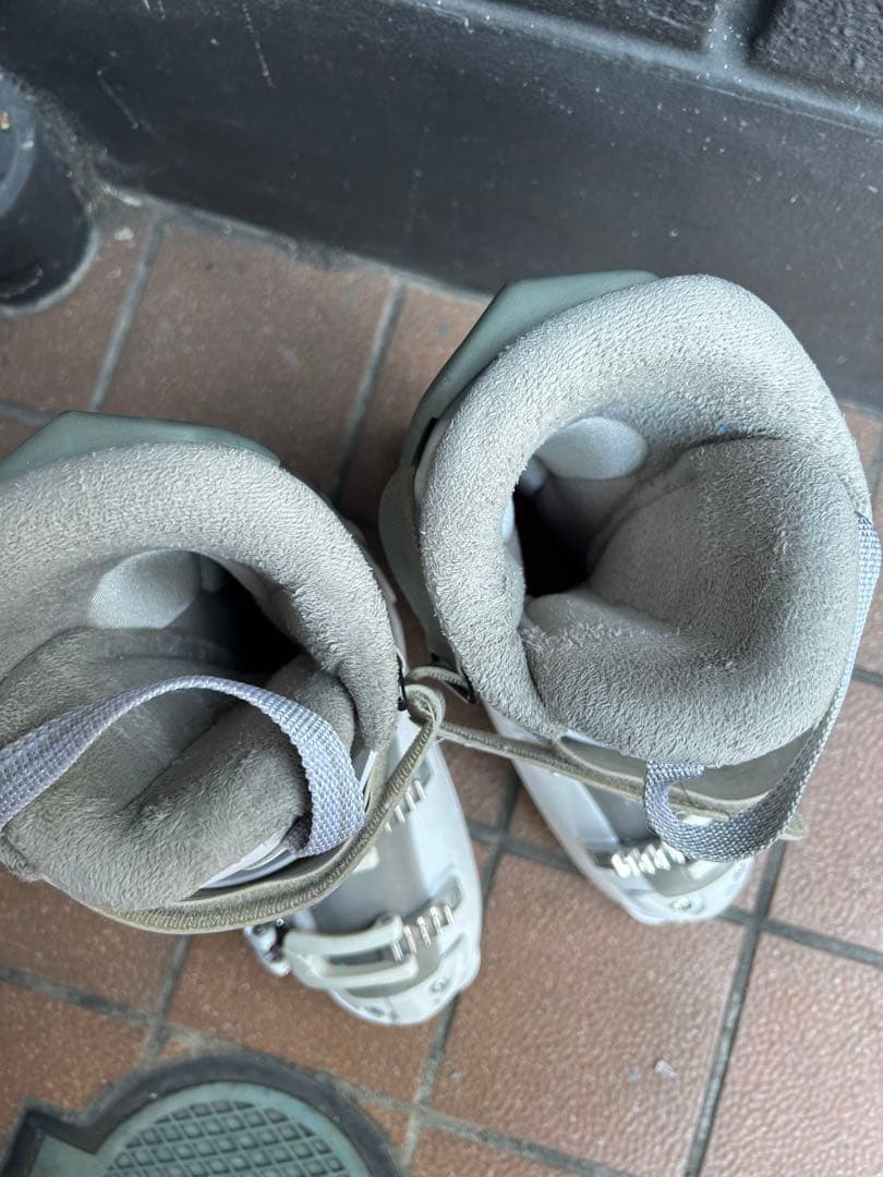 カザマ スキー板145cm ストック、headブーツ付き