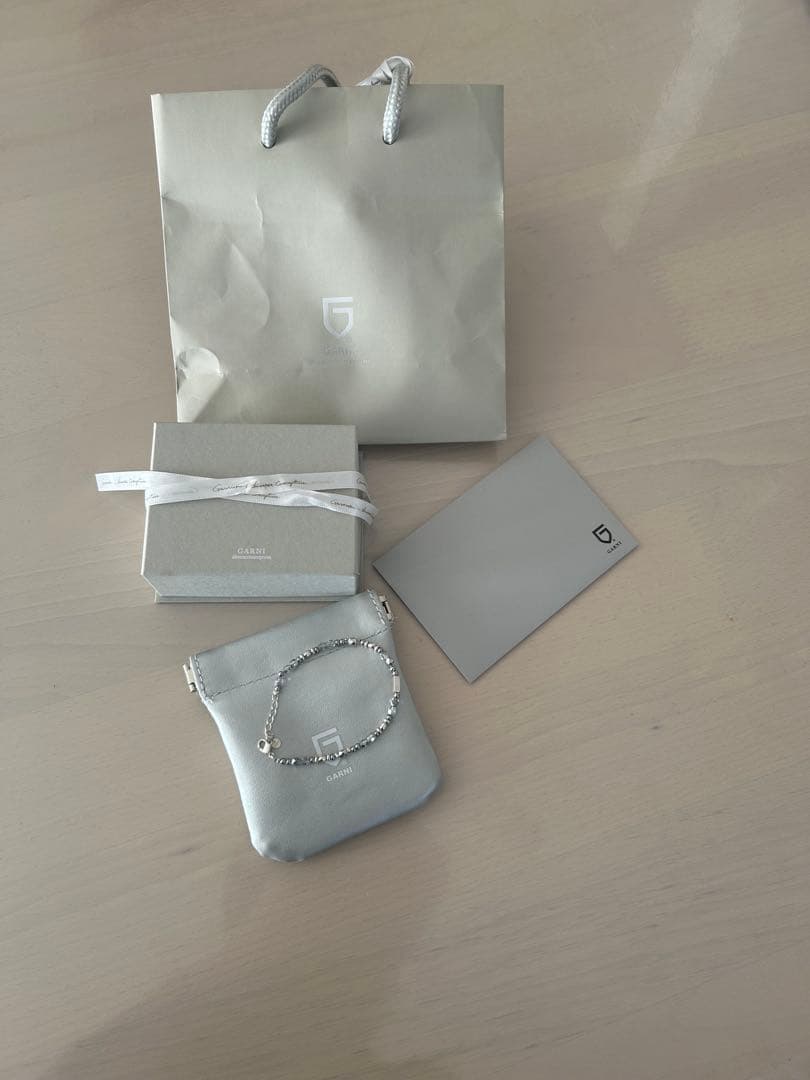 【美品】GARNI ブレスレット(梱包・購入証明書完備)
