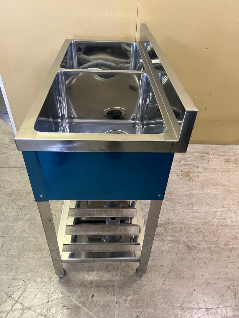 2槽シンク 1000x450x800(+90) ②