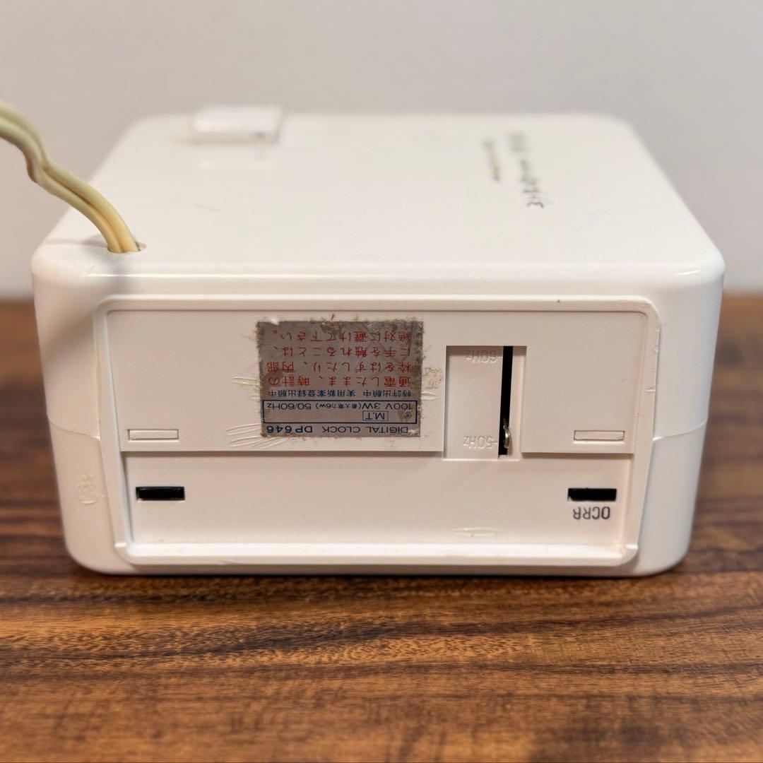 【整備済み・元箱付き】SEIKOパタパタ時計 デジタルアラームクロックDP646