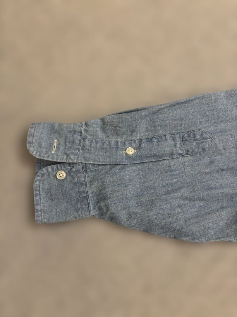 【新品タグ付き】ポロ ラルフローレン ビッグ フィット シャツ　ブルー