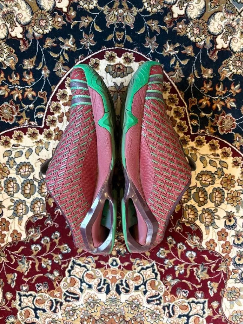 【美品】ASICS GEL-STYRAX DAHLIA/BRIGHT GREEN