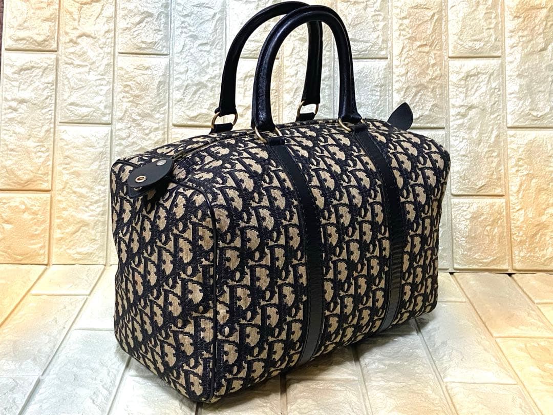 Christian Dior トロッター ミニボストンバッグ 旅行バッグ 90s