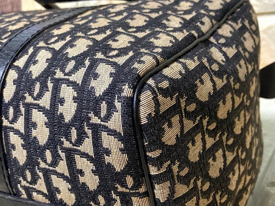 Christian Dior トロッター ミニボストンバッグ 旅行バッグ 90s