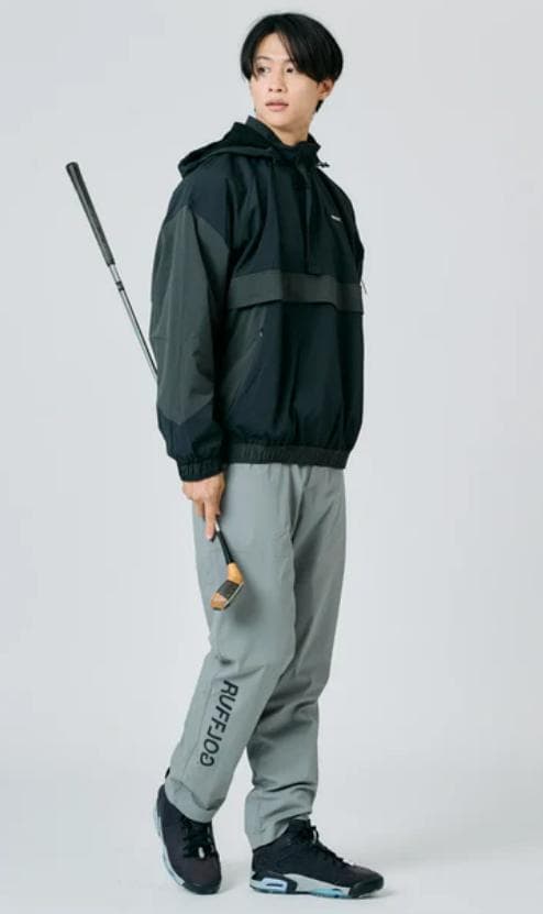 RUFFLOG FLEECE LINING SIDE LOGO SLIM パンツ