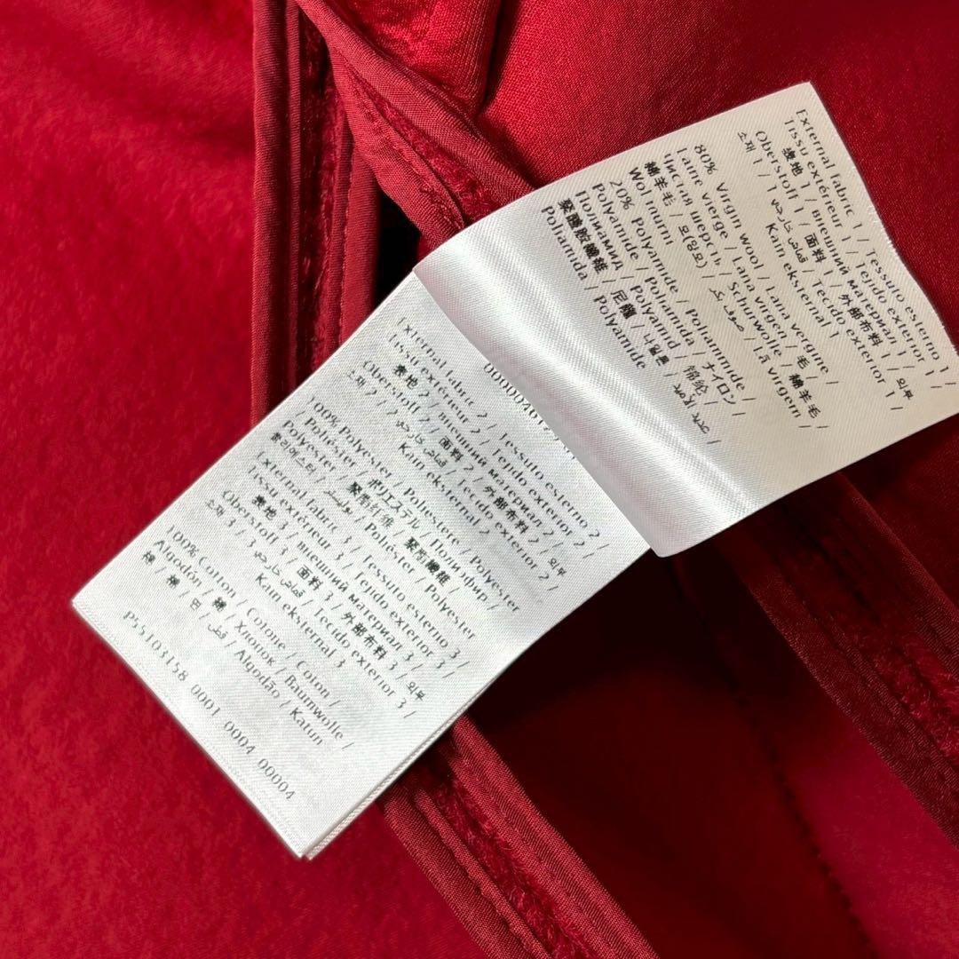 【美品】レッドヴァレンティノ　ジャケット　フリル　リボン　赤