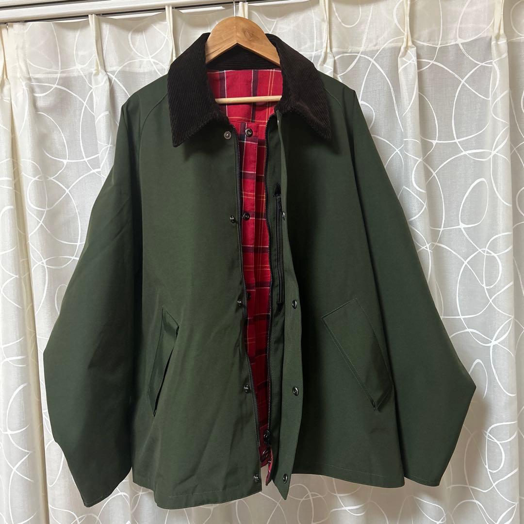 Barbour アダムエロペ　別注TRANSPORT ノンオイルドジャケット