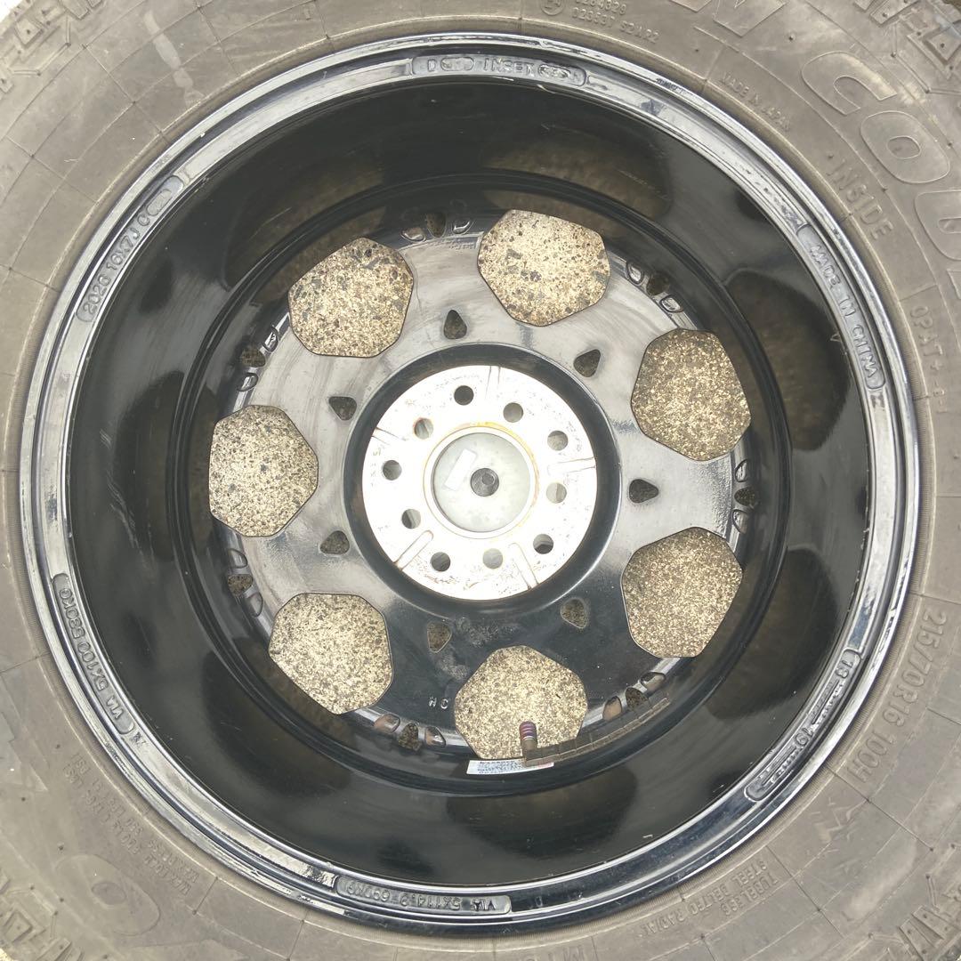 デリカd5 215/70 R16 タイヤホイールセット