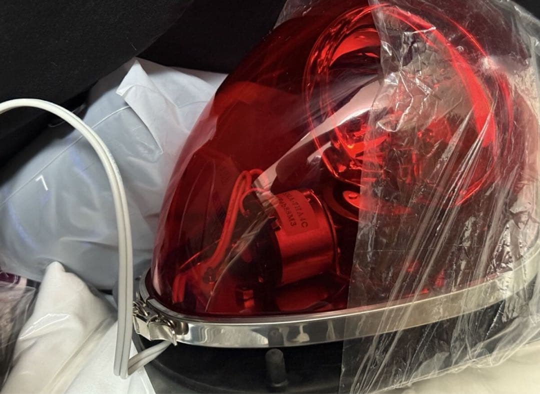 HKFM 101 GFT パトライト 回転灯 12V 覆面 機捜 MIU 赤灯