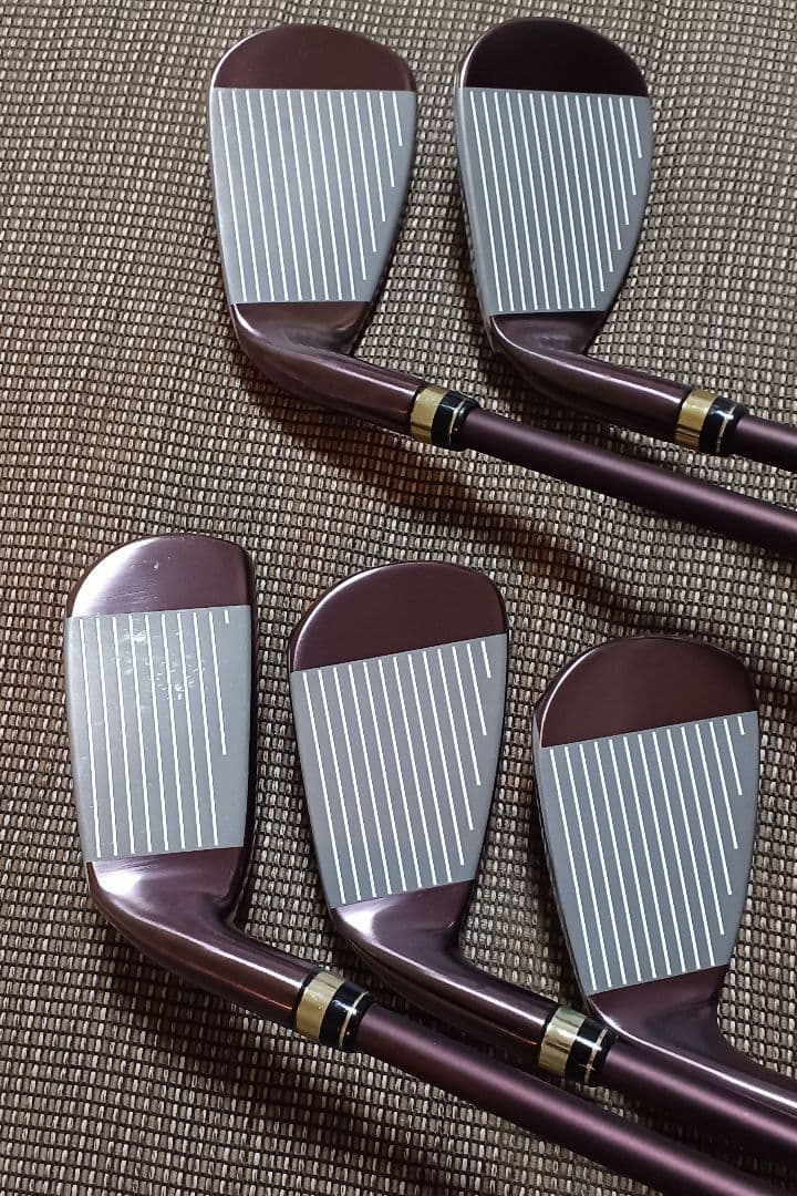 美品！プロギア egg PC-01 レディース アイアンセット 5本PRGR