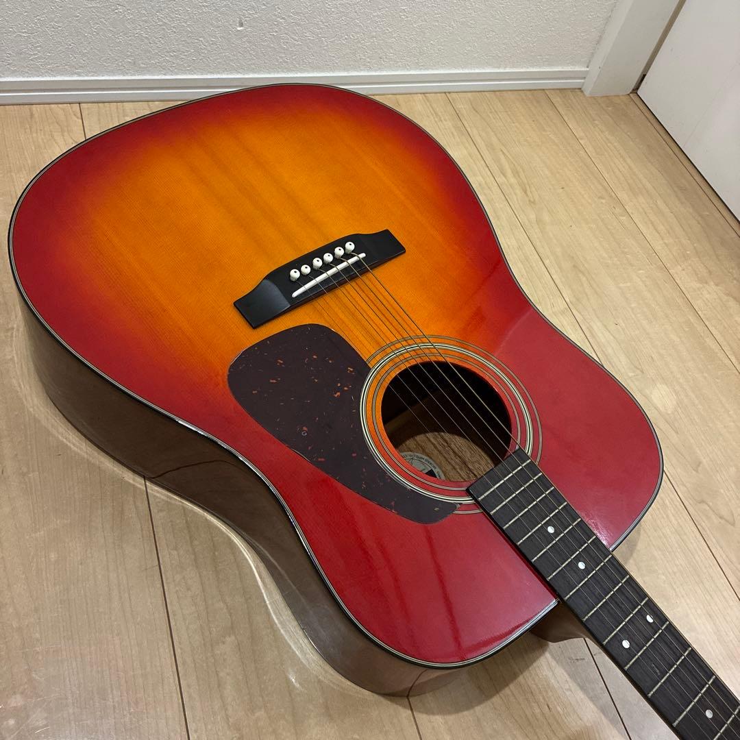 調整済み　弦高低い！　激レアカラー　モーリスアコースティックギターMD256CS