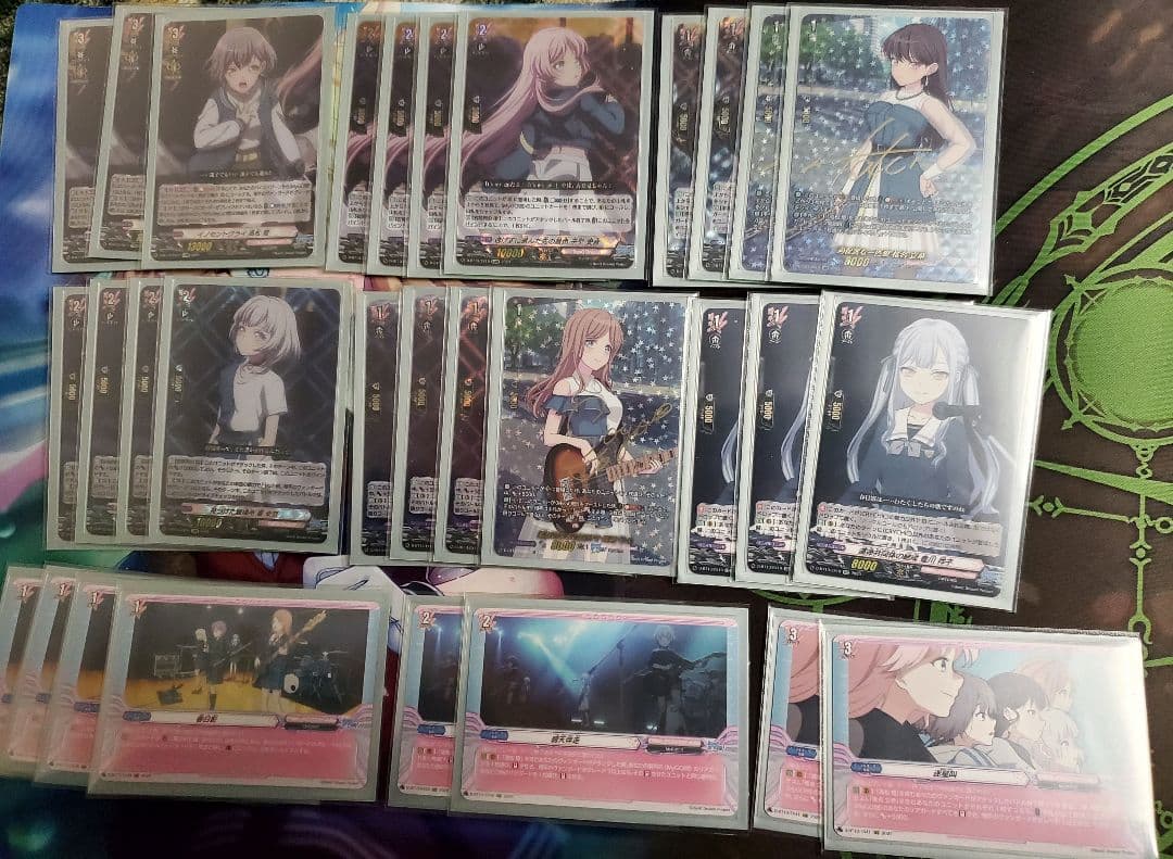 ヴァンガード MyGO!!!!! デッキ パーツ 4コン サインあり