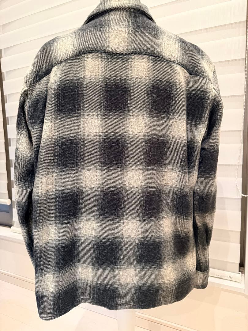 ACVM チェック柄ネルシャツ サイズ42