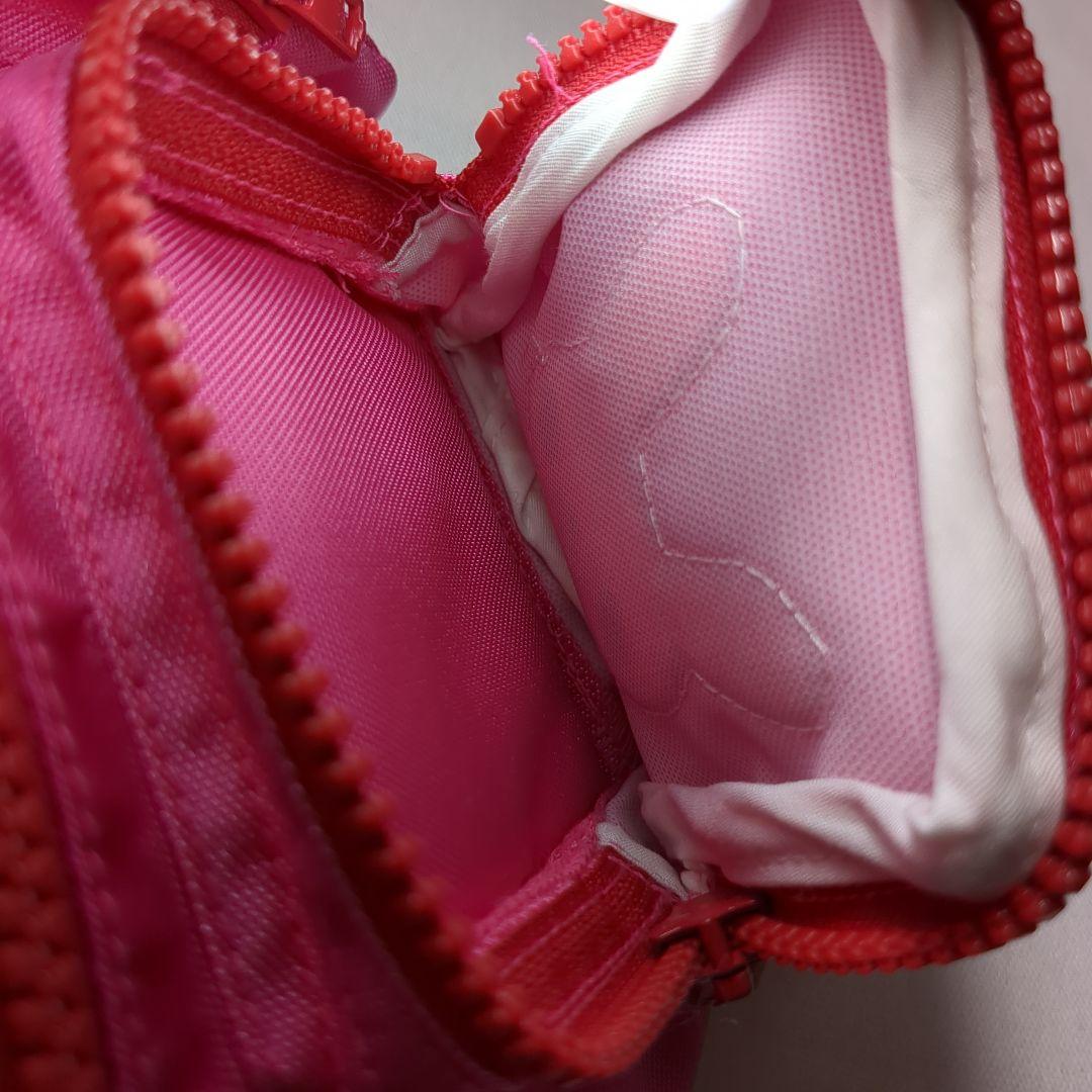 未使用 MEZZO PIANO メゾピアノ 刺繍ロゴ ミミ ポポ ウエストポーチ