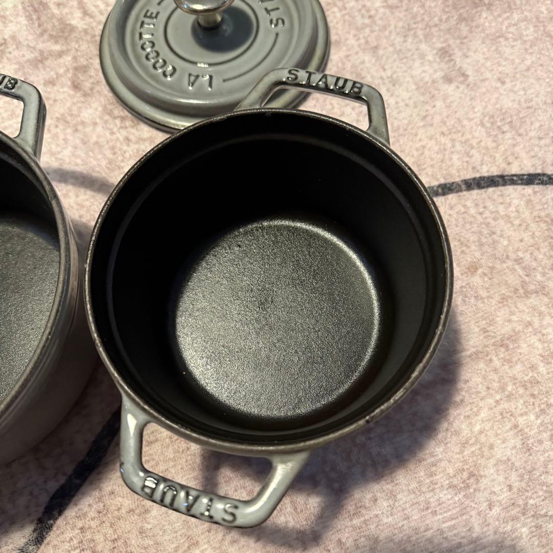 STAUB 鍋　ココット　14cm、16cm まとめ売り