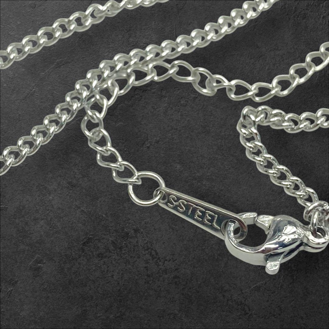 GUCCI 925 ドッグタグ ペンダント シルバー チェーン付 301