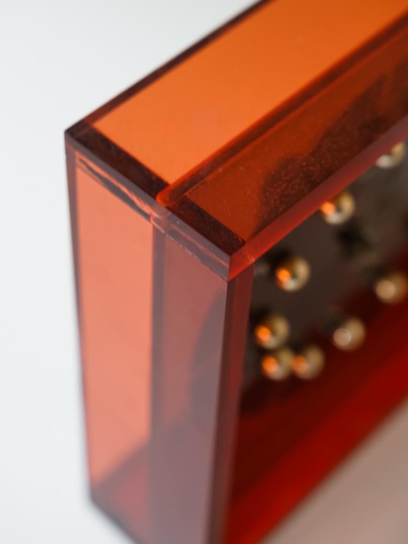 70's SEIKO スペースエイジ アクリル時計 ミッドセンチュリー