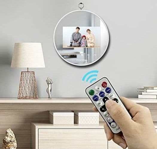 moonka ミラーデジタルフォトフレーム