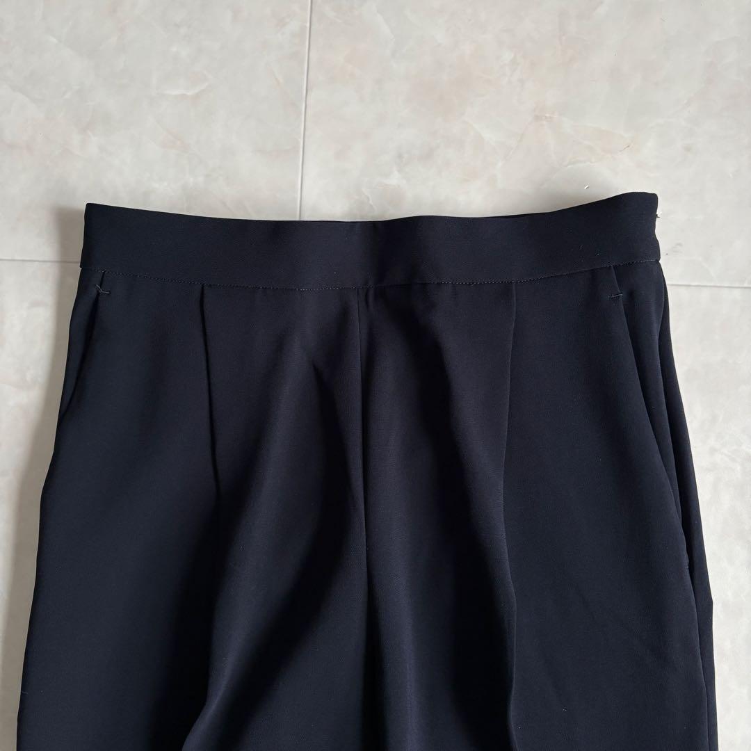 美品✨ Ballsey ドライダブルクロスセットアップ 紺 34 パンツスーツ