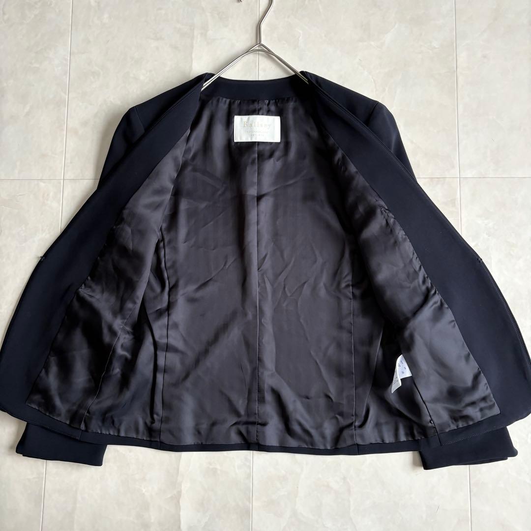 美品✨ Ballsey ドライダブルクロスセットアップ 紺 34 パンツスーツ