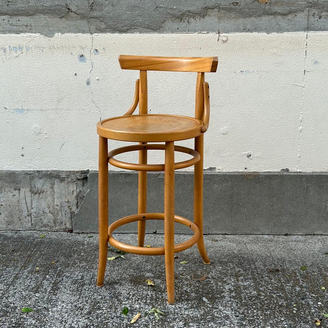 秋田木工 No.882 ベントウッドハイスツール カウンターチェア
