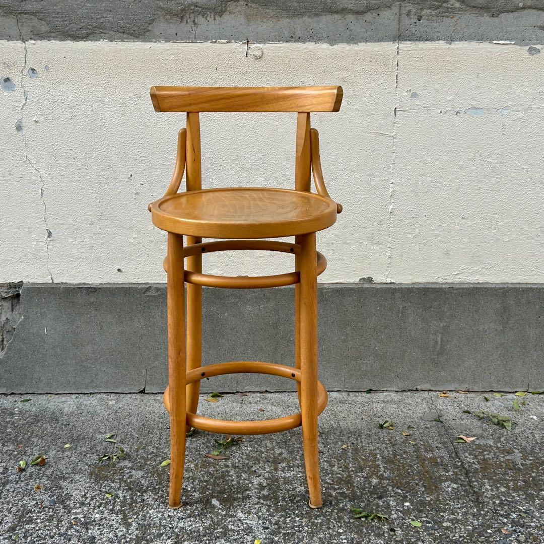 秋田木工 No.882 ベントウッドハイスツール カウンターチェア