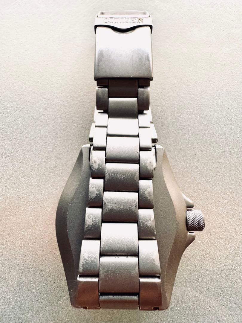 稼動品 シチズン ECO-DRIVE プロマスター チタニウム製 ベルト延長駒付