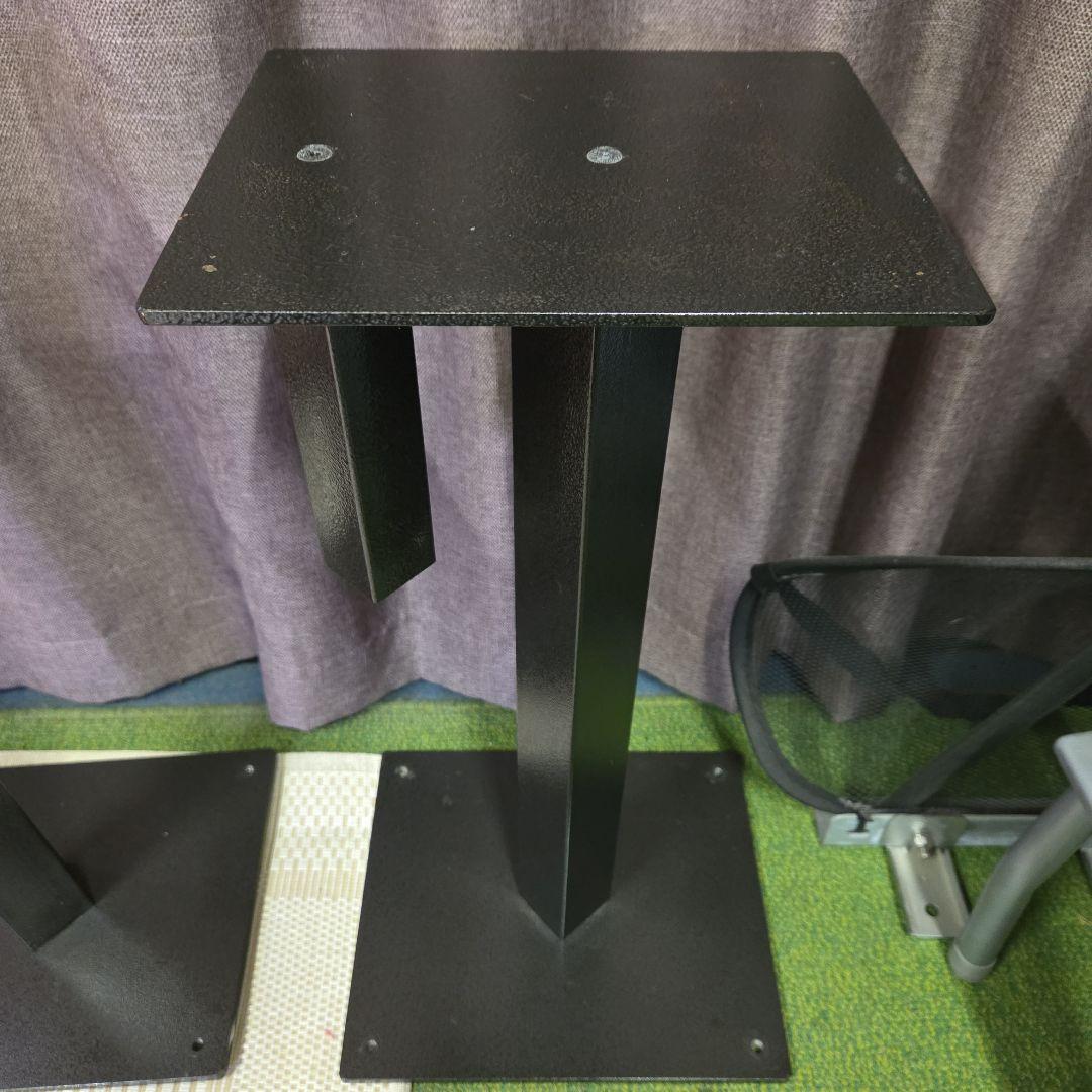 TAOC　スピーカースタンド 2個セット 黒