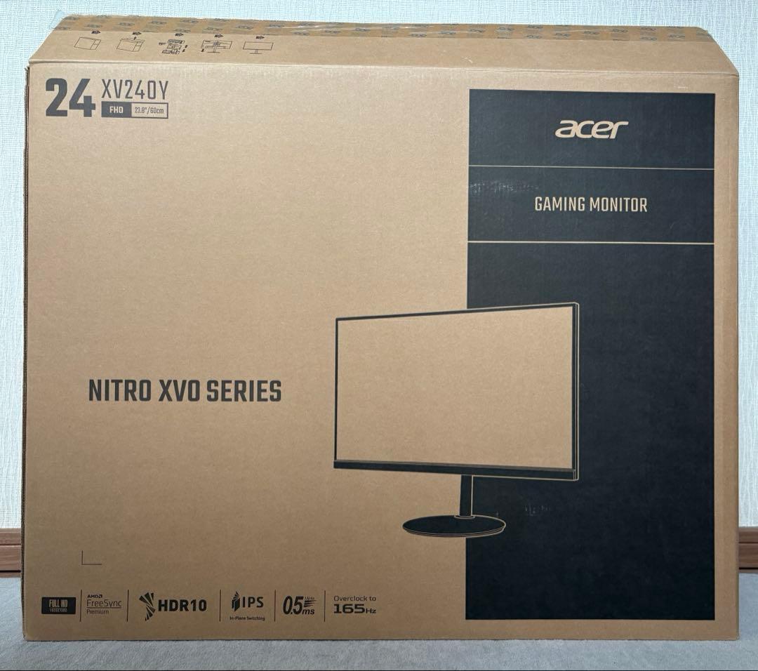 【保証書付】acer XV240Y ゲーミングモニター