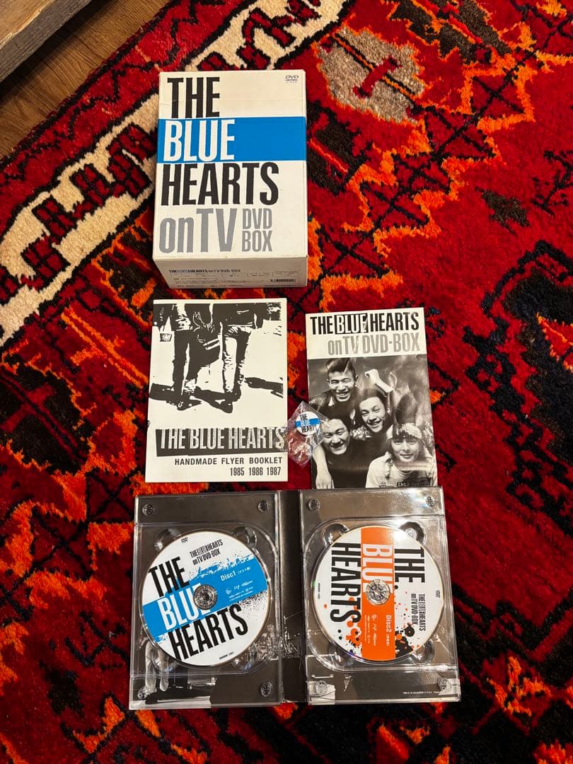 ミュージック THE BLUE HEARTS on TV DVD BOX
