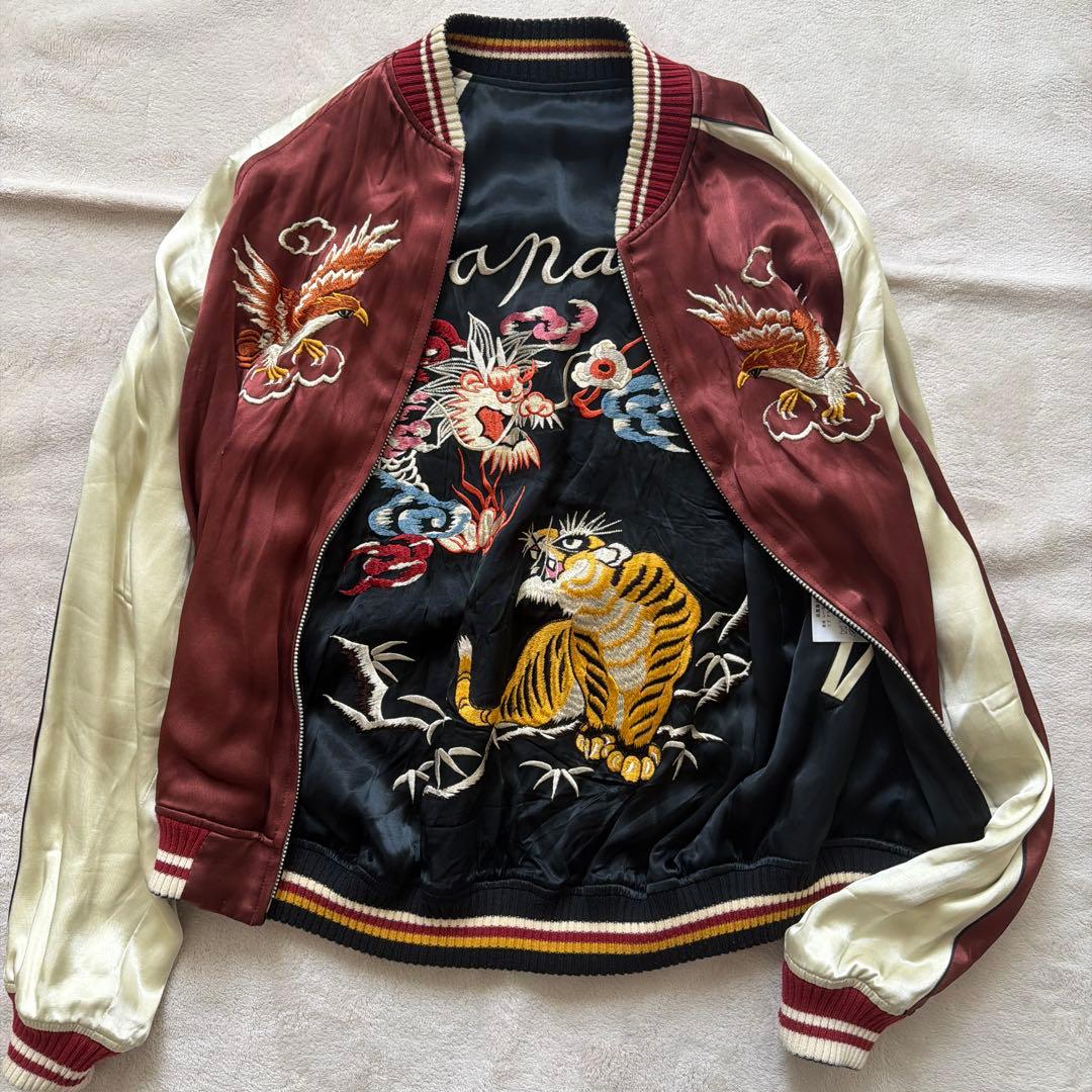 フラットヘッド スカジャン L