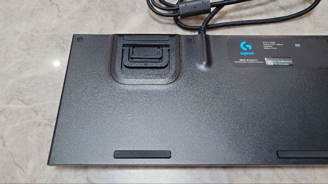 【未使用に近い】Logicool G813メカニカルクリッキーRGBキーボード