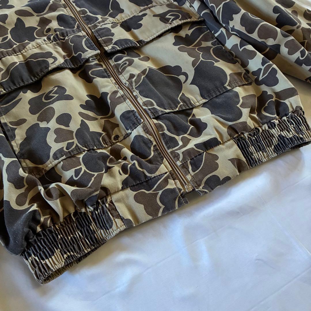 古着　70s 80s　cabelas　カベラス　カモ柄パーカー　USA製