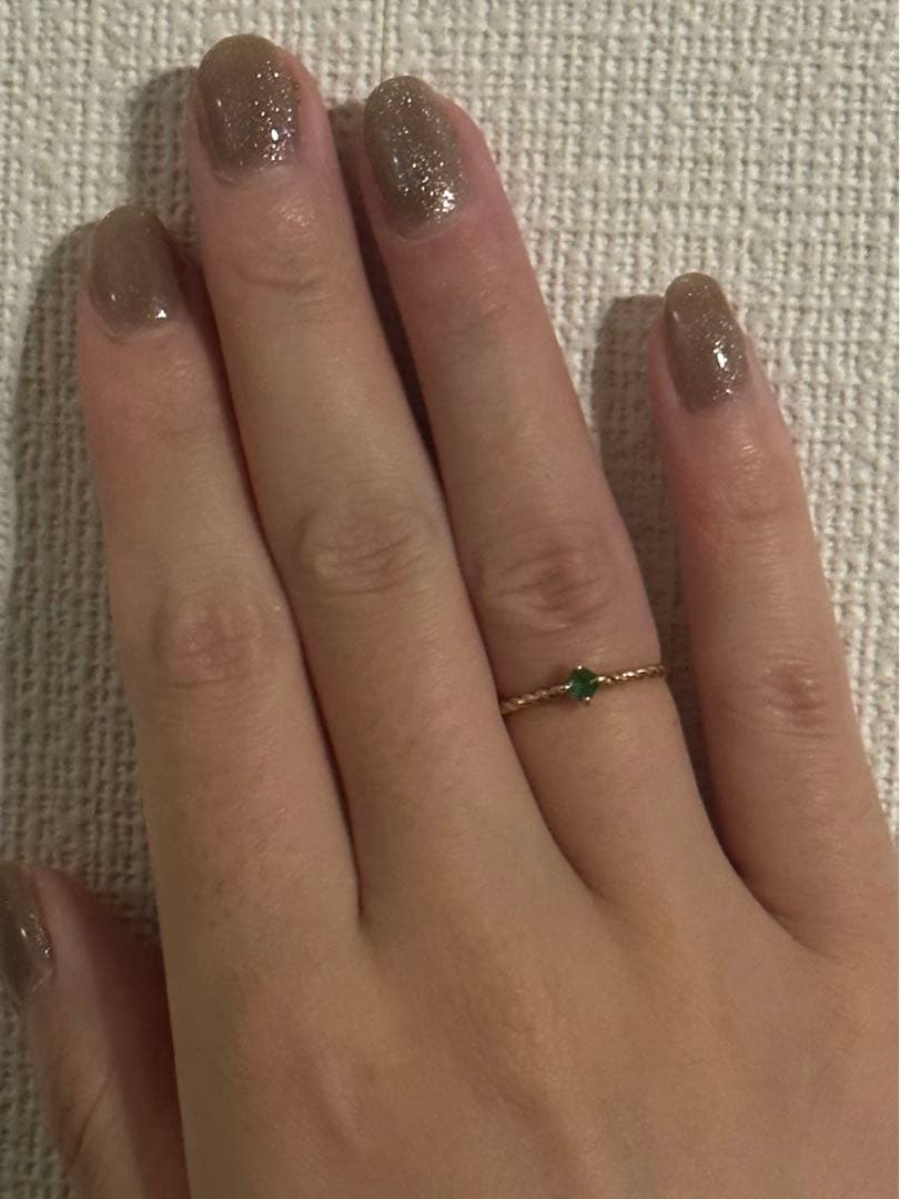 や*様 NOJESS ノジェス　ツイストリング　K10YG