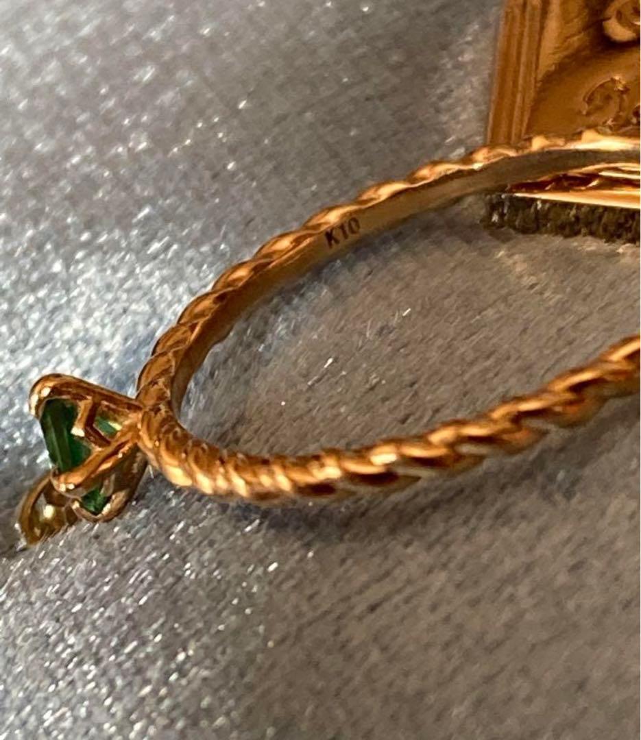 や*様 NOJESS ノジェス　ツイストリング　K10YG