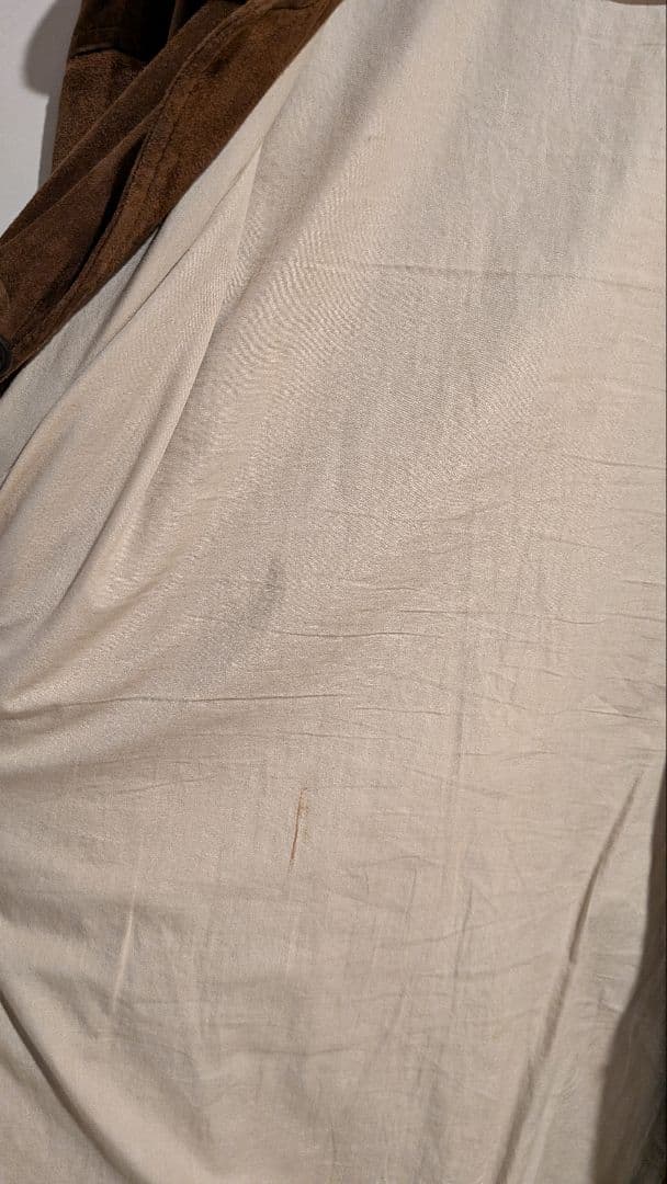 ​【傑作】HUGO BOSS スウェード ジャケット 襟レザー vintage