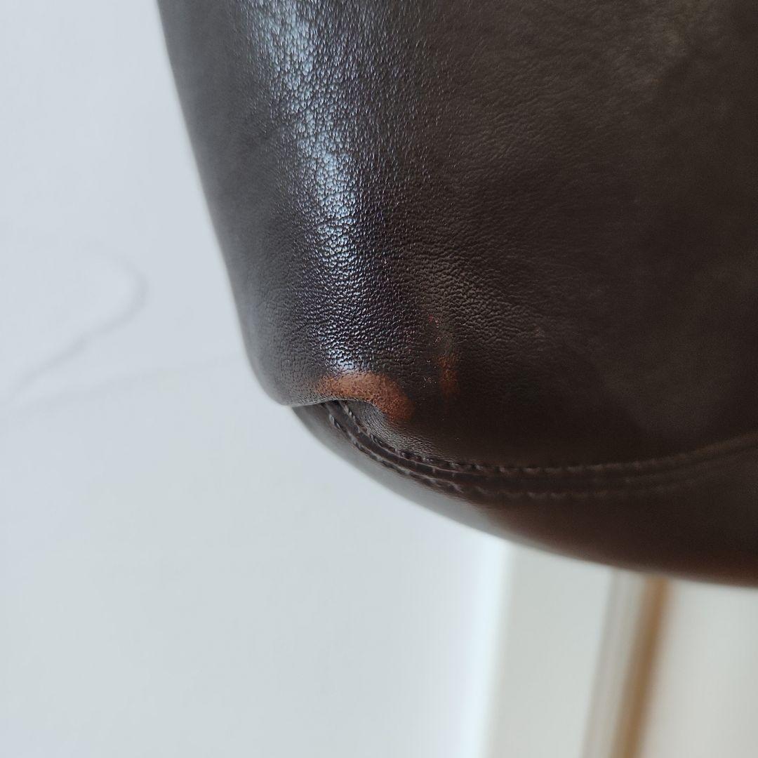 COACH/コーチ レザー×スエード リバーシブルトートバッグ ブラウン A4可