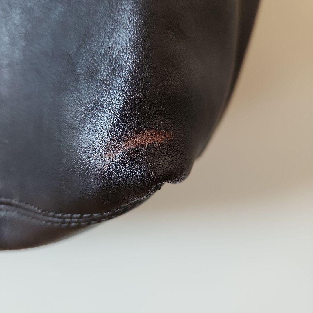 COACH/コーチ レザー×スエード リバーシブルトートバッグ ブラウン A4可