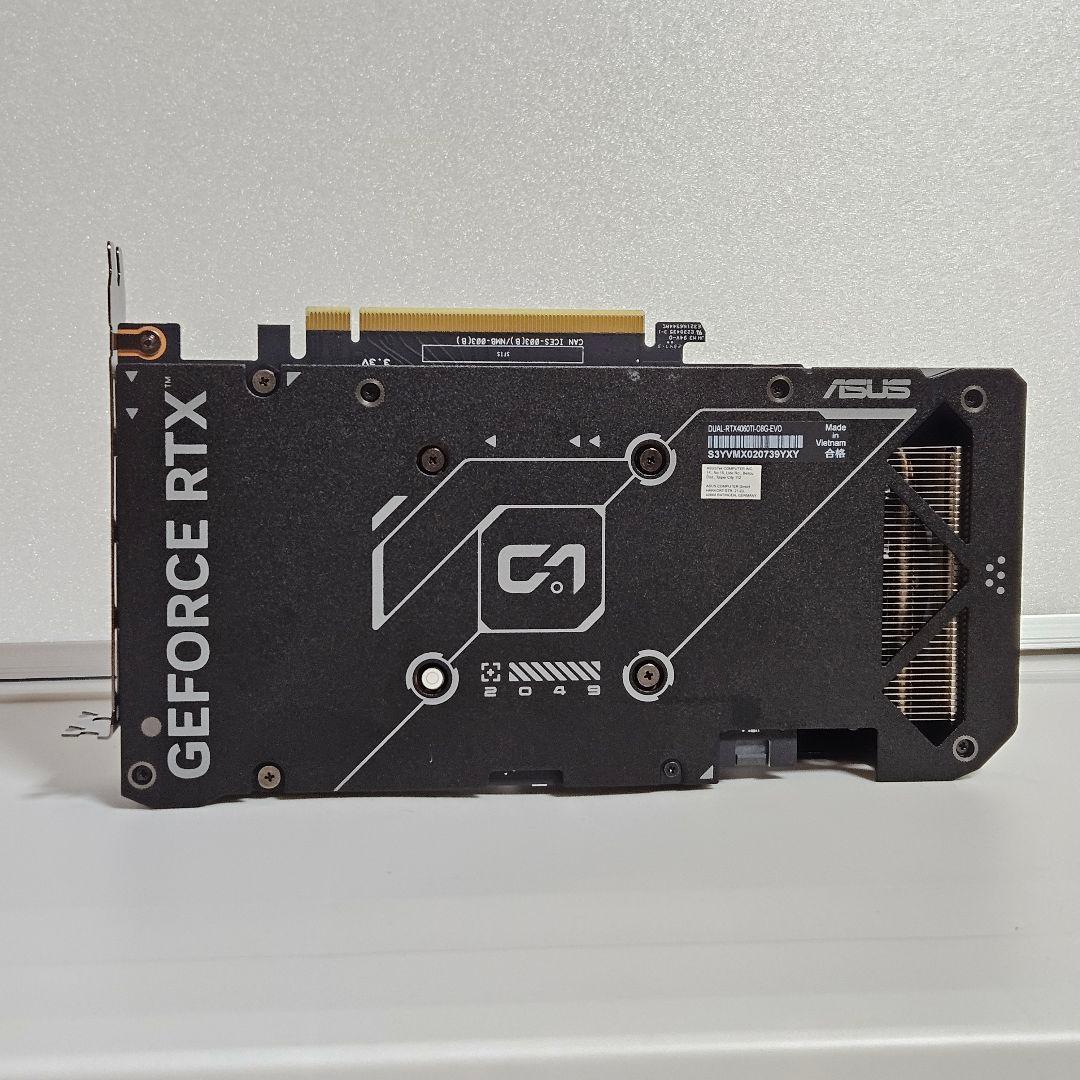 グラフィックボード・グラボ・ビデオカード ASUS GEFORCE RTX 4060TI O8G EVO
