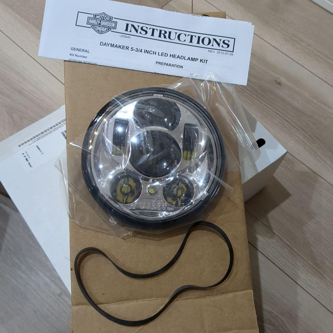新品　ハーレー　純正　LED ヘッドライト