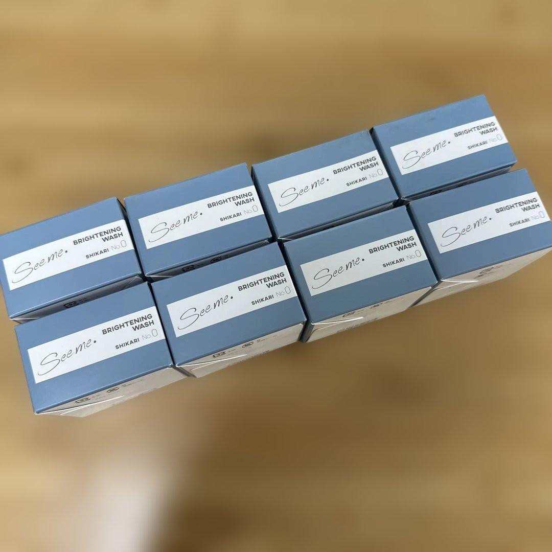 ハコ【新品未開封】SHIKARI ブライトニングウォッシュ リフィル8個
