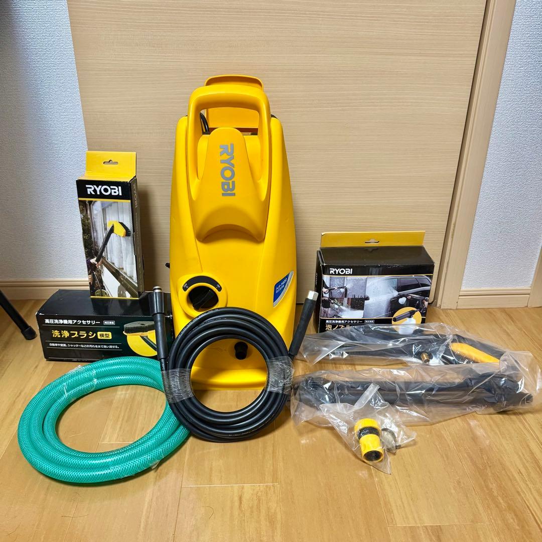 RYOBI 高圧洗浄機 AJP-1420 未使用 展示品 通電確認済み