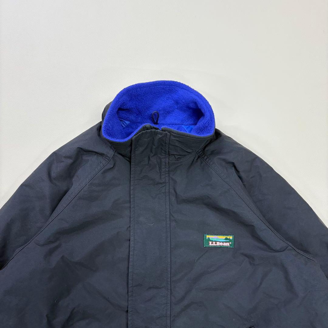 【美品】激レア GORE-TEX L.L.BEAN ウォームアップジャケット 黒