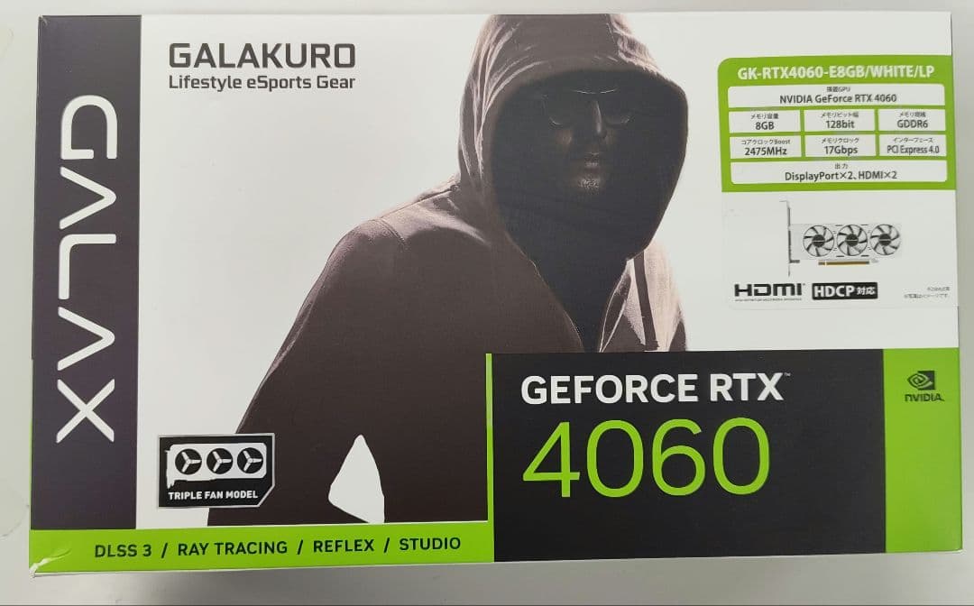 【中古完動品】RTX4060 8GB LP
