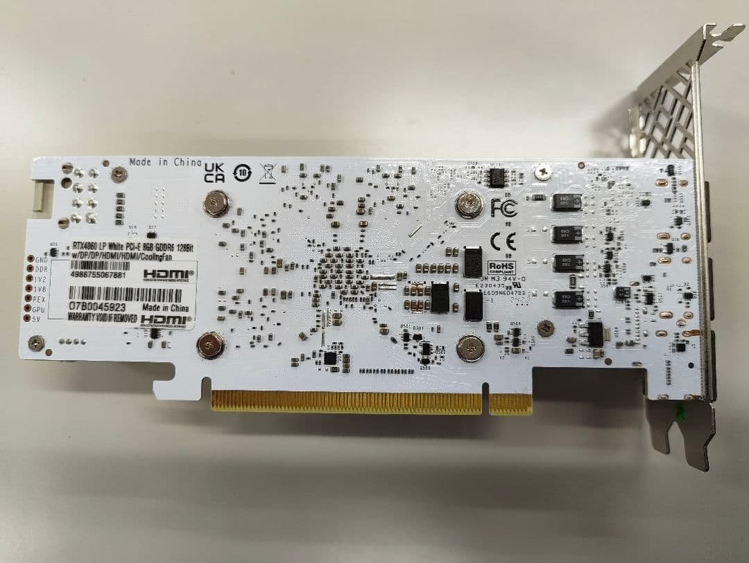 【中古完動品】RTX4060 8GB LP